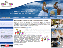 Tablet Screenshot of dziecinaweselu.pl